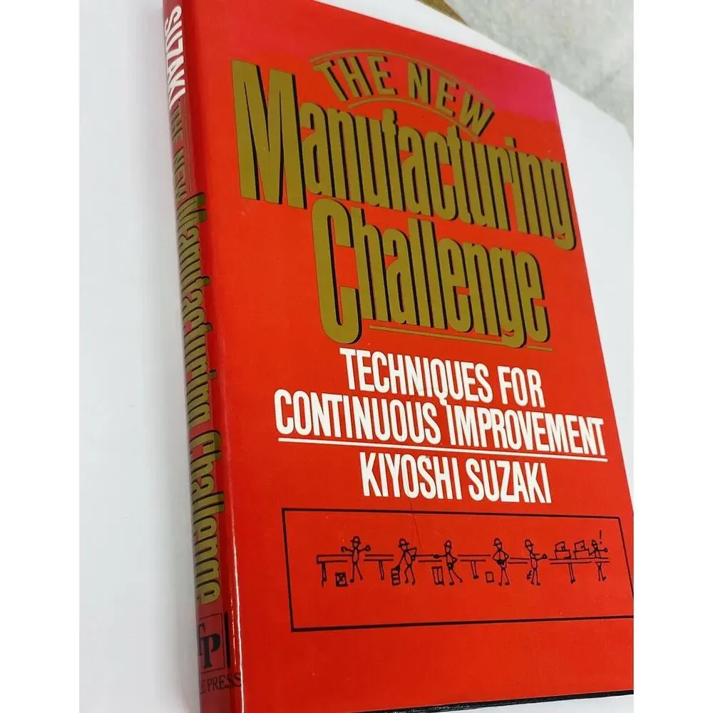 The New Manufacturing Challenge by Suzaki, Kiyoshi Techniques improvement 1987